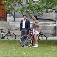 Salman Khan and Katrina Kaif in Ek Tha Tiger being shot on location at Trinity College Pictures | Picture 75349